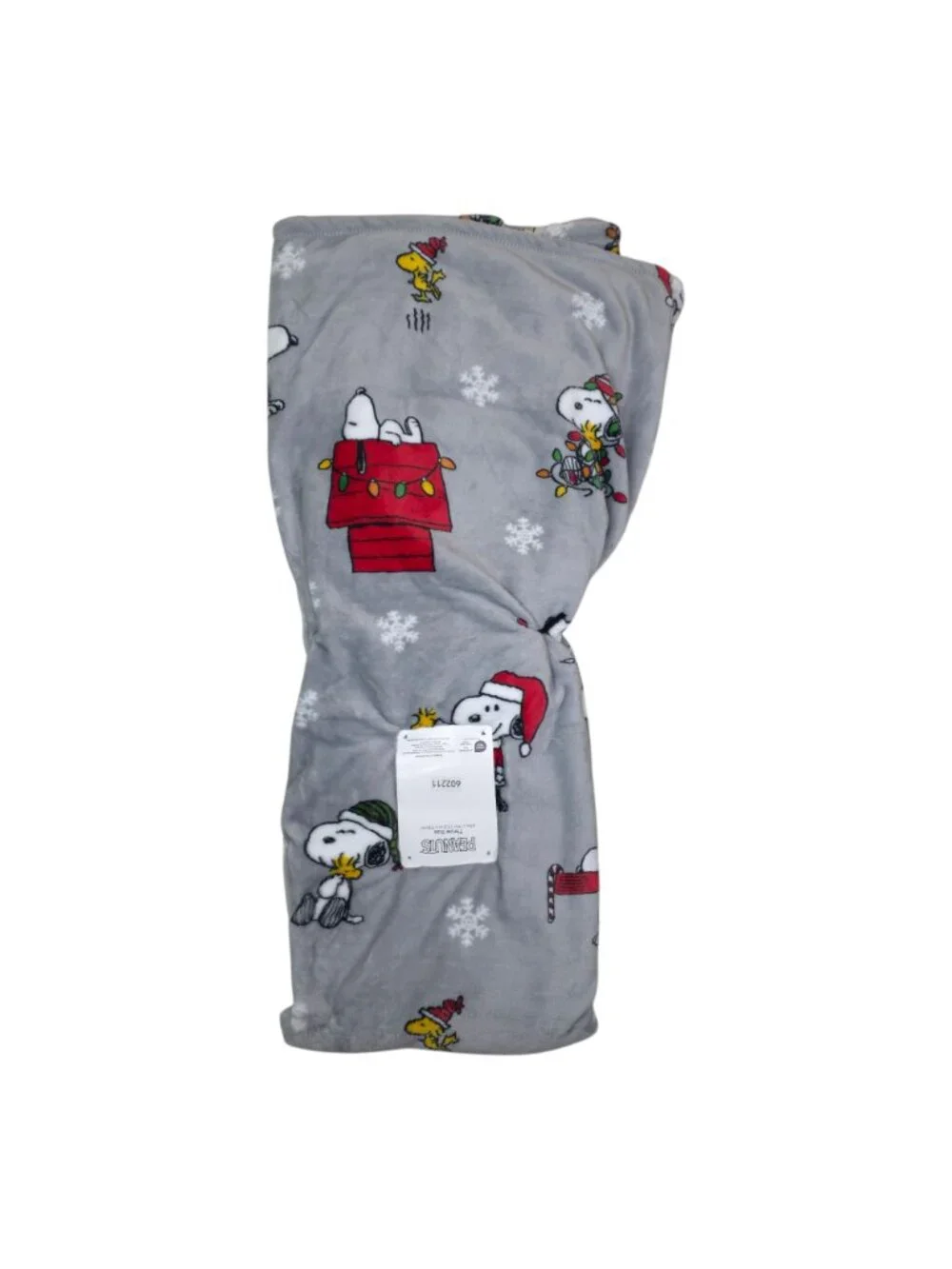 Peanuts Snoopy Plush Pet Throw Blanket 60x70 Berkshire Holiday Christmas